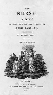 Title page of The Nurse, 1804. Artist: J M'Creery
