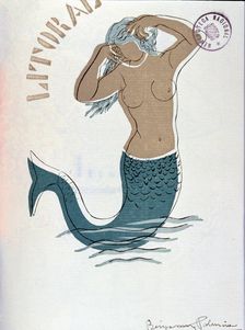 Title page of the poetry magazine Litoral no. 2, drawing by Benjamín Palencia, founded in Malag…