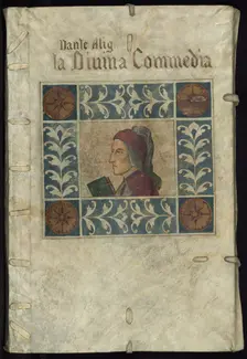 Title page of "La Divina Commedia", 1507. Creator: Unknown