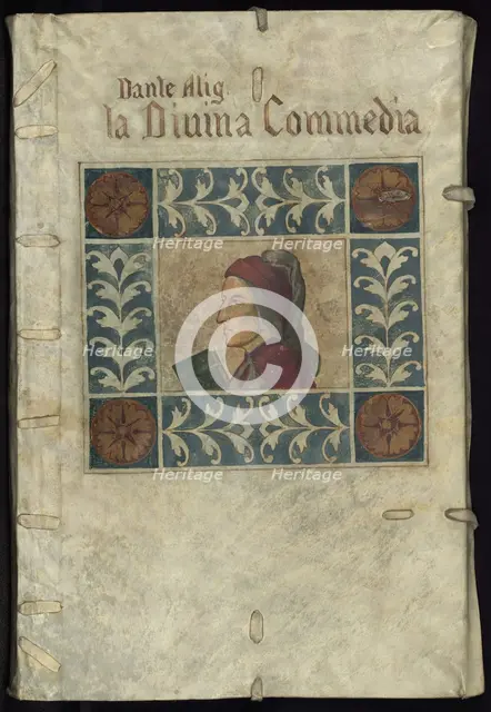 Title page of "La Divina Commedia", 1507.  Creator: Unknown.