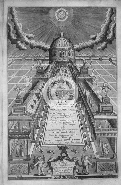 'Title page of Les Images .. Des Deux Philostrates', 1615 (1947). Artist: Leonard Gaultier.