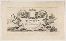 Title Page: Paisages maritimes, ca. 1644. Creator: Stefano della Bella