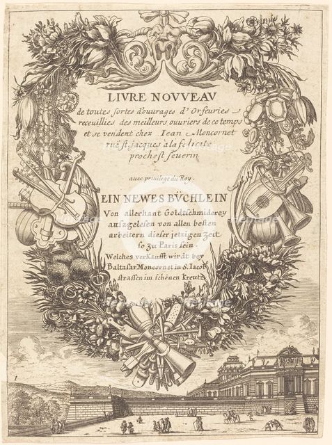 Title Page, probably 1665. Creator: François Le Febvre.