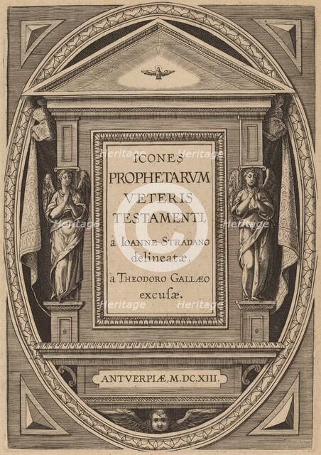 Title Page, published 1613. Creator: Theodoor Galle.