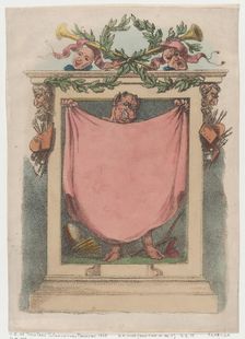 Title Page, Rowlandson's Caricature Magazine, 1808., 1808. Creator: Thomas Rowlandson
