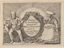 Title Plate, 1621. Creator: Willem Pietersz. Buytewech
