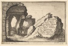 Title: Roman Ruins, ca. 1650. Creator: Unknown
