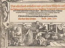 Titlepage of Neu künstlich Modelbuch (page 1r), 1598 (?). Creator: Bernhard Jobin