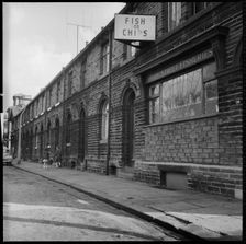 Titus Street, Saltaire, Shipley, Bradford, West Yorkshire, c1966-c1974. Creator: Eileen Deste