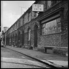 Titus Street, Saltaire, Shipley, Bradford, West Yorkshire, c1966-c1974. Creator: Eileen Deste