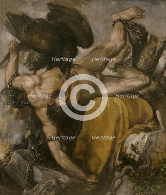 Tityos, 1548-1549. Artist: Titian (1488-1576)