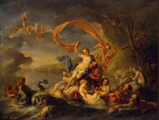Tiumph of Galatea, 1720. Creator: Jean Baptiste van Loo