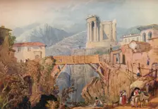 Tivoli 1833. Artist: Clarkson Stanfield