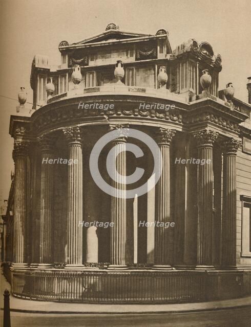'Tivoli Corner, Sir John Soane's Masterpiece at the Bank of England', c1935. Creator: Joel.
