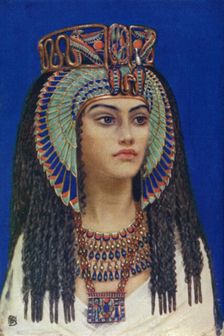 Tiy, Ancient Egyptian queen of the 18th dynasty, 14th century BC (1926). Artist: Winifred Mabel Brunton