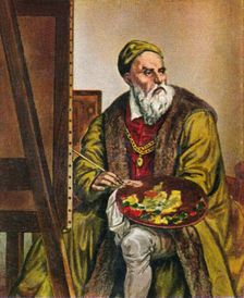 Tizian 1476/77-1576. - Selbstbildnis 1934. Creator: Unknown