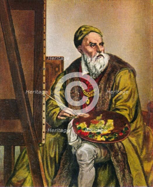 'Tizian 1476/77-1576. - Selbstbildnis', 1934. Creator: Unknown.