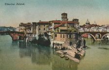 Tiberina Island c1900