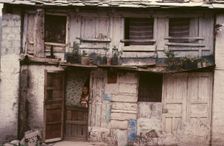 Tibetan house, McLeod Ganj, Dharamsala, India, 1988. Creator: Amanda Waite