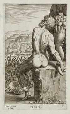 Tibris, 1586. Creator: Philip Galle
