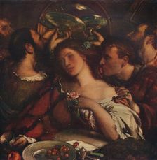 Tibullus in the House of Delia c1900, (1932). Artist: Charles Shannon