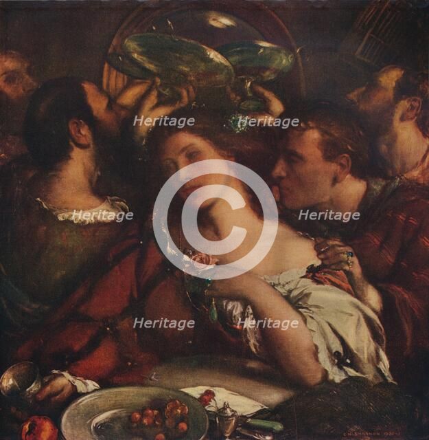 'Tibullus in the House of Delia', c1900, (1932). Artist: Charles Shannon.