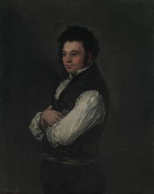 Tiburcio Pérez y Cuervo (1785/86-1841), the Architect, 1820. Creator: Francisco Goya
