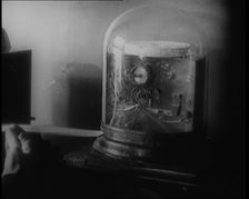 Ticker Tape Machine at Work, 1921. Creator: British Pathe Ltd