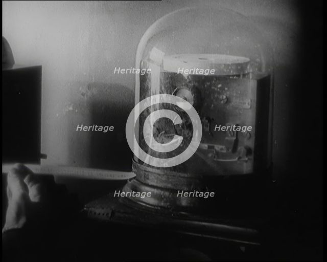 Ticker Tape Machine at Work, 1921. Creator: British Pathe Ltd.