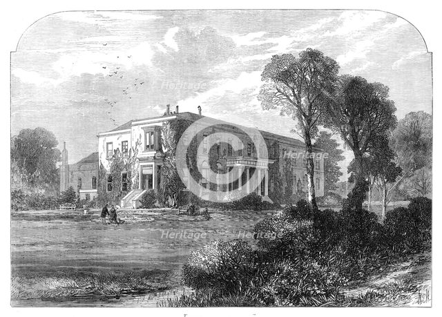 Tichborne House, Alresford, Hants., 1871. Creator: RCH.