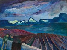 Ticino Landscape, 1919. Creator: Werefkin, Marianne, von (1860-1938)