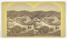 Ticonderoga - Lower Falls, North Side, 1870/76. Creator: Seneca Ray Stoddard