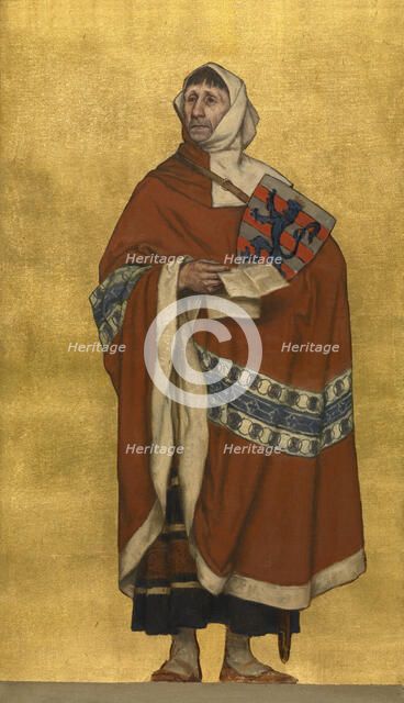 Tideman van den Berghe, 1889. Creator: Albrecht De Vriendt.