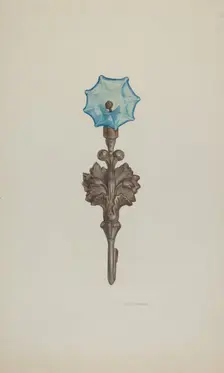 Tie-back, c. 1939. Creator: Helen Bronson