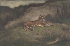 Tiger, 1810-75. Creator: Antoine-Louis Barye