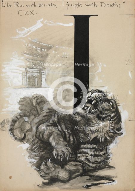 Tiger. Creator: Harry Fenn (American, 1838/45-1911).