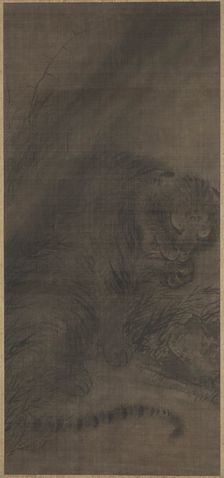 Tiger, c. 1250-1279. Creator: Fachang Muqi (Chinese, 1220-1280)