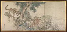 Tiger Family, early 1800s. Creator: Kishi Ganku (Japanese, 1749/56-1838)