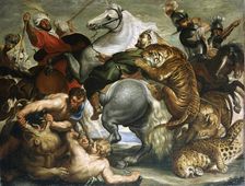 Tiger, Lion And Leopard Hunt 1616. Artist: Peter Paul Rubens