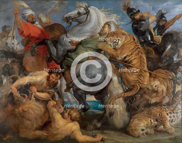 Tiger, Lion and Leopard Hunt.