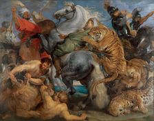Tiger, Lion and Leopard Hunt
