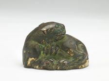 Tiger-shaped ornament or weight, Period of Division, 220-589. Creator: Unknown