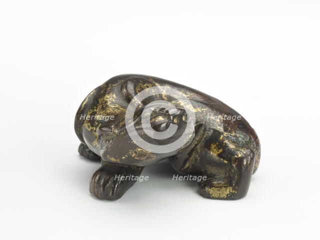 Tiger-shaped ornament or weight, Period of Division, 220-589. Creator: Unknown.