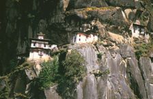 Tiger's Nest monastery, Bhutan. Creator: Vivienne Sharp