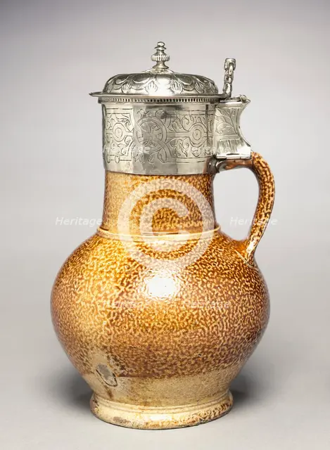 Tigerware Jug, c. 1570-1573. Creator: Unknown.