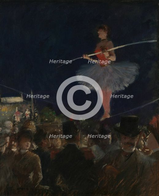 Tight-Rope Walker, c. 1885. Creator: Jean Louis Forain.