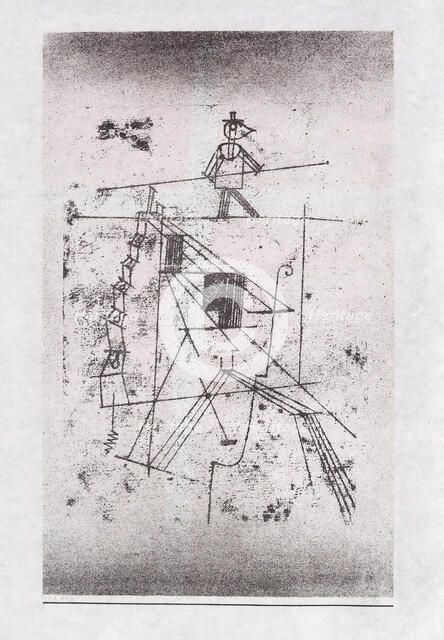 Tightrope Walker, 1923. Creator: Klee, Paul (1879-1940).