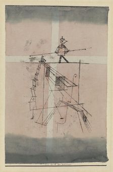 Tightrope Walker, 1923. Creator: Klee, Paul (1879-1940)