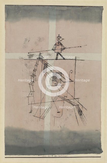 Tightrope Walker, 1923. Creator: Klee, Paul (1879-1940).