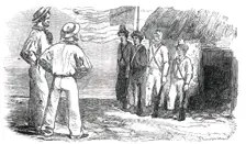 Tigre Island - the United States Garrison, 1850. Creator: Unknown